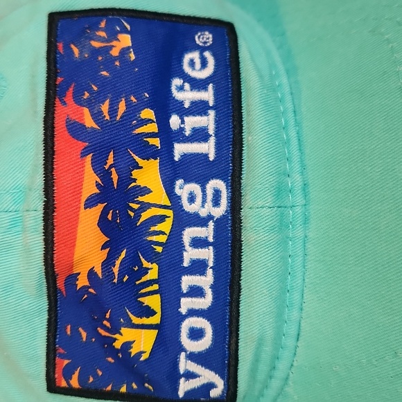 Young Life Turquoise Patch Hat - Picture 2 of 6